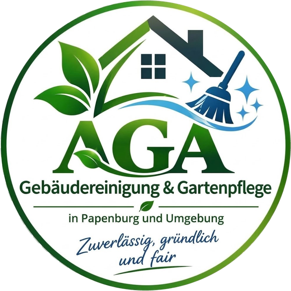 Logo Aga Gebäudereinigung und Gartenpflege – in Papenburg und Umgebung